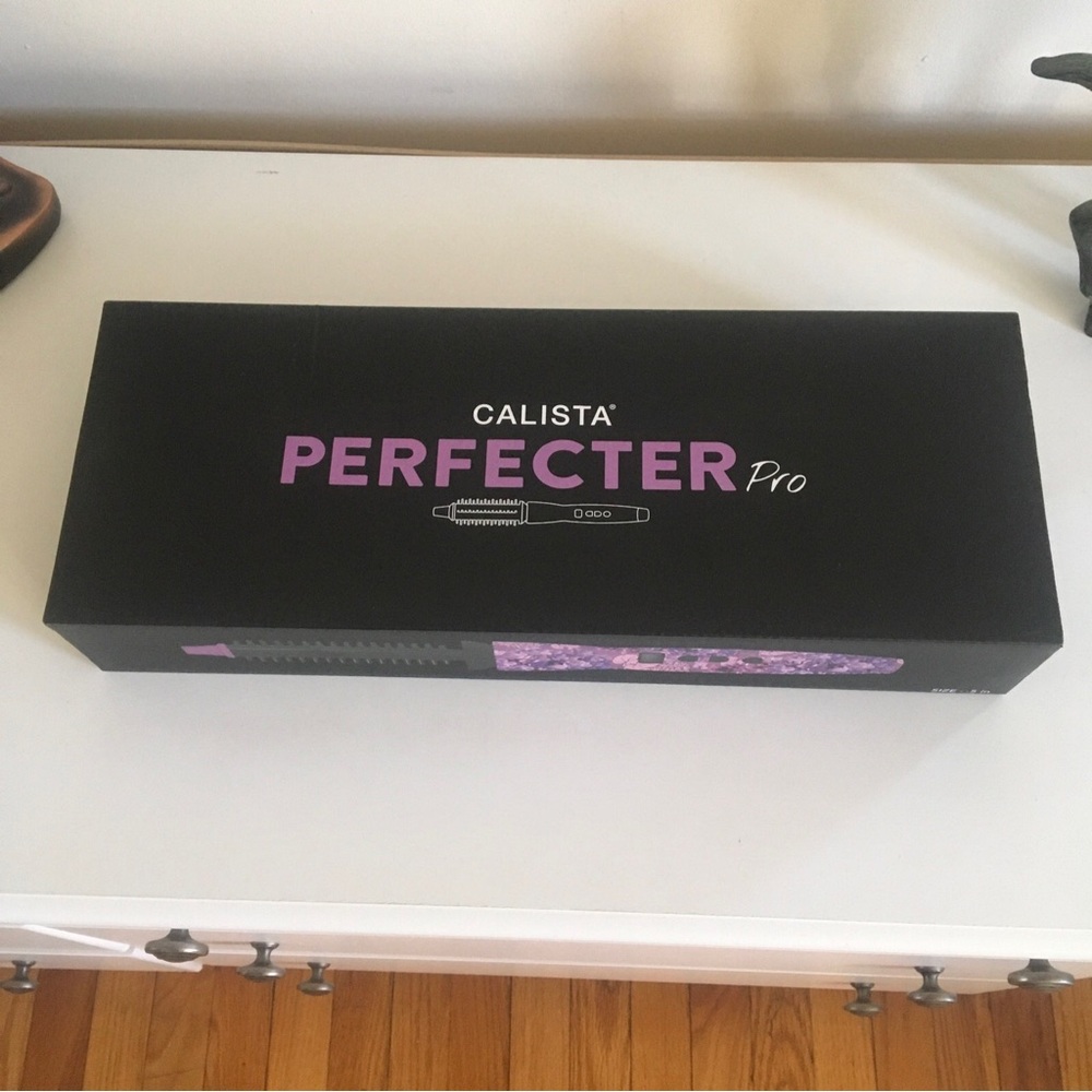 Calista Perfecter Pro Hair Styling Tool - Black & Purple size 1/2